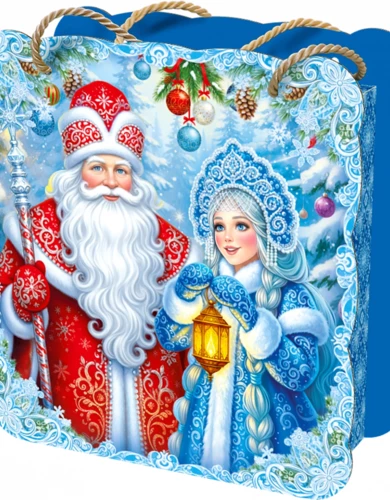 Хрустальная зима с накладками арт.26057